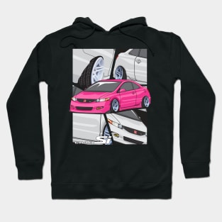 Honda Civic Si (Pink) Hoodie